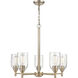 Arlett 5 Light 25 inch Modern Gold Chandelier Ceiling Light